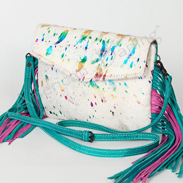 American Darling Envelope Hair on Genuine Leather Western Women Bag Handbag Purse | for Cute